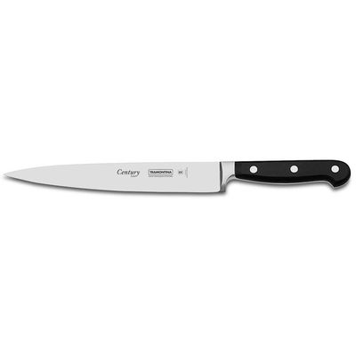 Faca Para Carne e Cozinha 10`` Tramontina Century em Aço Inox