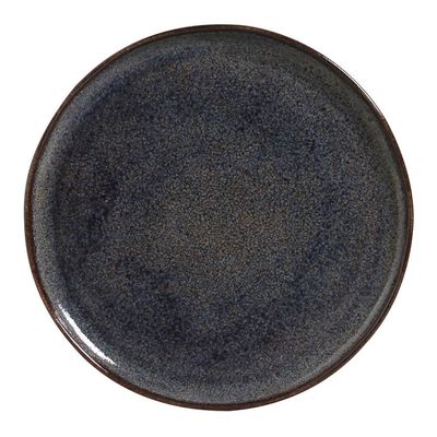 Conjunto de Pratos Rasos Porto Brasil Bio Titanium com 6 Peças - Azul