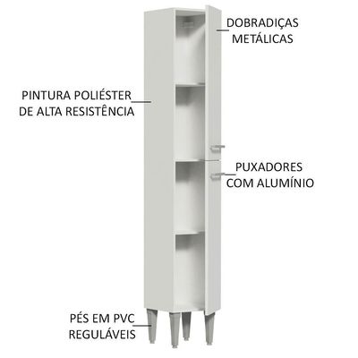 Paneleiro 2 Portas Emilly Branco Madesa