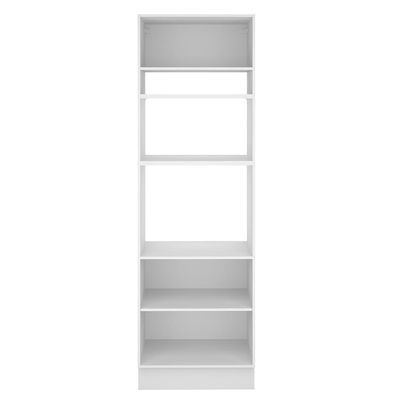 Torre Quente Glamy 3 Portas Branco e Preto Madesa