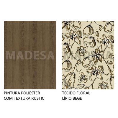 Conjunto Sala de Jantar Maya Mesa com 4 Cadeiras Madesa