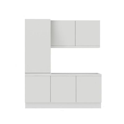 Kit Área de Serviço Acordes Glamy MDF Branco Madesa