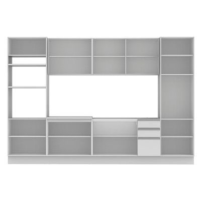 Cozinha Completa Planejada Glamy Olimpia Branco Madesa