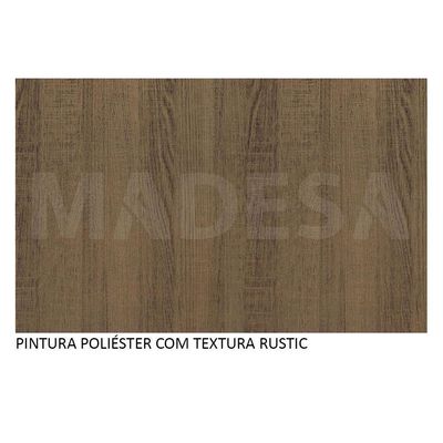 Mesa com Tampo de Madeira Rustic Madesa