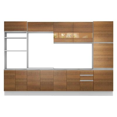 Cozinha Completa Glamy Roma Amadeirado Rustic Madesa