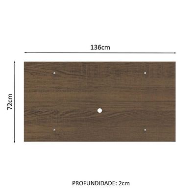 Painel Rustic para TV Até 50" Madesa