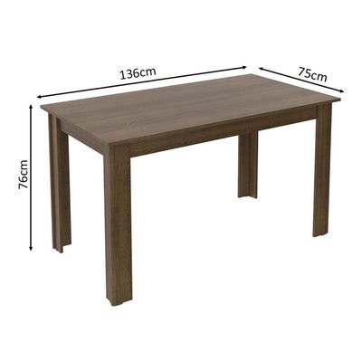 Conjunto Sala de Jantar Maris com 6 Cadeiras Madesa
