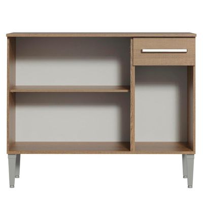 Balcão de Pia Emilly com 3 Portas e 1 Gaveta Rustic Madesa
