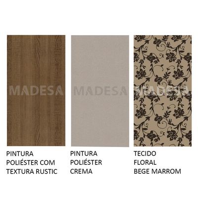 Conjunto Sala de Jantar Miriam com 6 Cadeiras Madesa