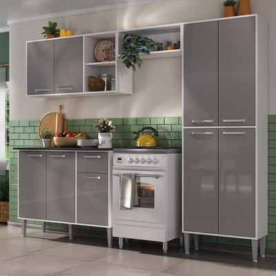 Cozinha Completa Compacta Xangai Plus Multimóveis