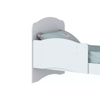 Berço Infantil Bala de Menta 3 em 1 (2 Un) Branco - Henn