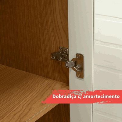 Rack 2 Portas Cinamomo White Laca Brilho Vértice