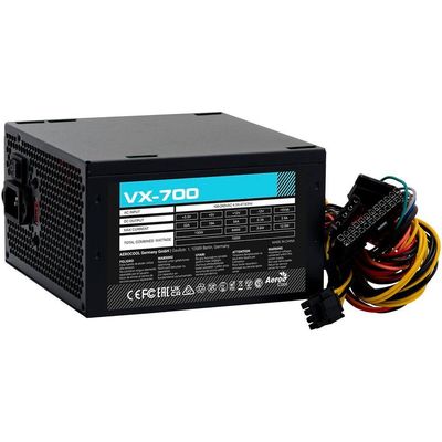 Fonte 700w Aerocool Vx-700, Atx, Bivolt Chaveada