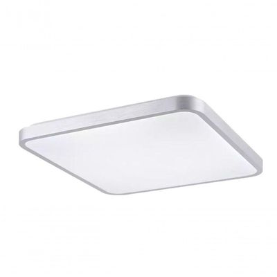 Dinamica Plafon Dcx02320 49cm 120w 3000k-6000k Prata Quad