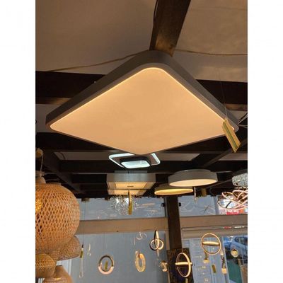 Dinamica Plafon Dcx02320 49cm 120w 3000k-6000k Prata Quad