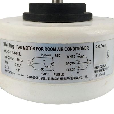 Motor Ventilador Evaporadora 9.000 A 12.000 Btus Agratto Fit Ccs Ccst Ykfg-15-4-90l
