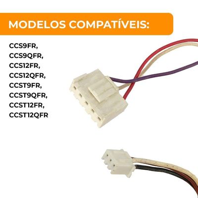 Motor Ventilador Evaporadora 9.000 A 12.000 Btus Agratto Fit Ccs Ccst Ykfg-15-4-90l