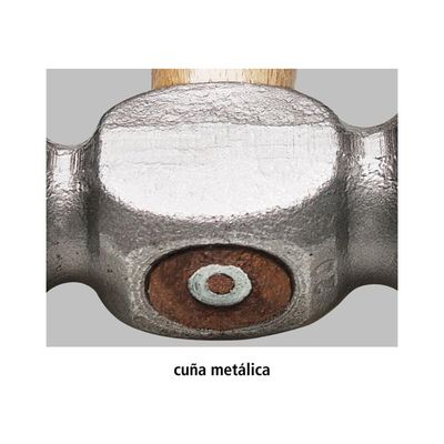 Martelo de Bola 300 g Tramontina Basic com Cabo em Madeira Envernizada
