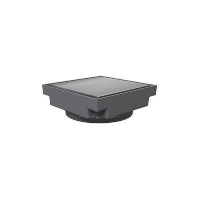 Ralo Oculto Quadrado Astra Roc10i 10cm Inox Escovado