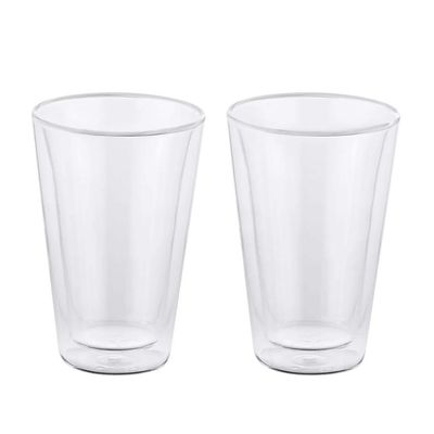 Jogo de copos de parede dupla em vidro Maxwell & Williams Blend 2 peças 400ml