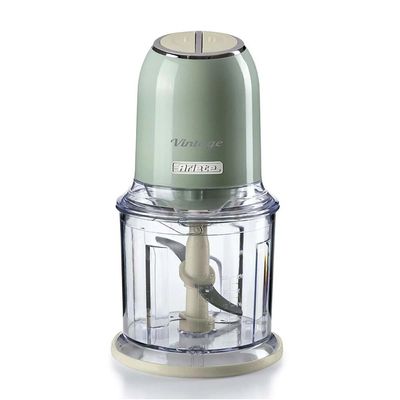 Processador de alimentos Ariete 438 Vintage verde 2 velocidades 400w 600ml 220 volts