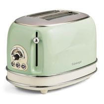 Torradeira Ariete 155 Vintage verde desligamento automático 750w 220 volts