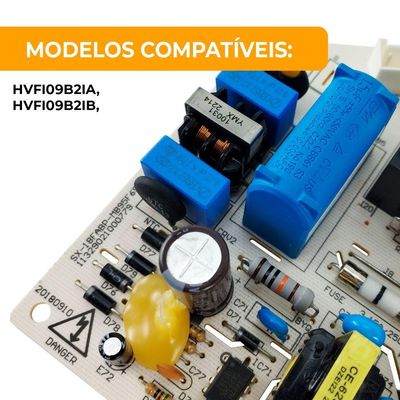 Placa Eletrônica Evaporadora 9.000 Btus Inverter Elgin Original