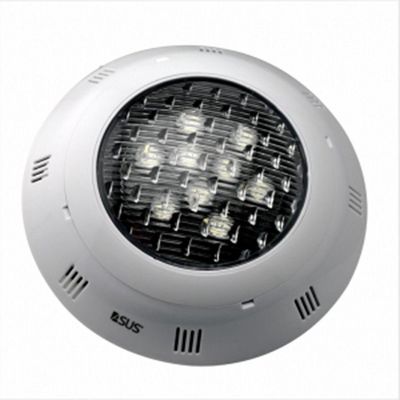 Luminaria Piscina Rgb Refletor Lago 9w Decoração