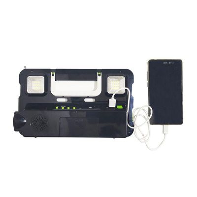 Luminaria Solar Radio Fm Lanterna Luz De Emergencia Usb