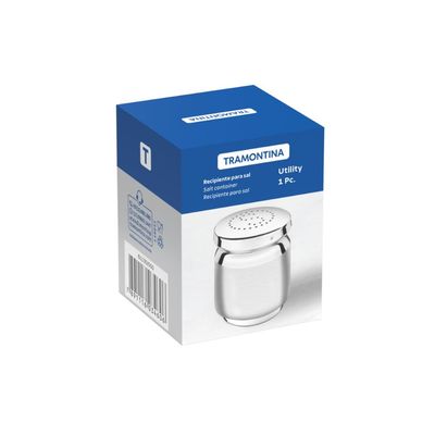 Saleiro Tramontina Utility em Aço Inox com Tampa