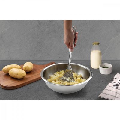 Amassador de Batatas Tramontina Marffim em Aço Inox