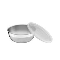 Jogo de Potes Tramontina Freezinox em Aço Inox com Tampa Plastica 3 Peças