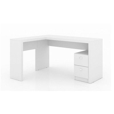 Conjunto para Escritório 03 Peças Branco Tecno Mobili