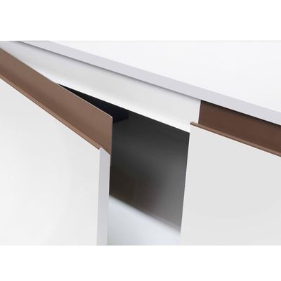 Conjunto Reims com Armário Aéreo e Balcão Branco Madesa
