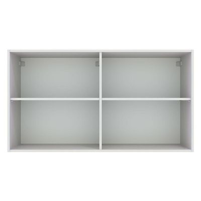 Armário Aéreo com 2 Portas Cinza Agata Madesa