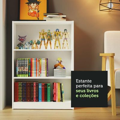 Escrivaninha Madesa Rubi + Estante 6908 + Estante 6907