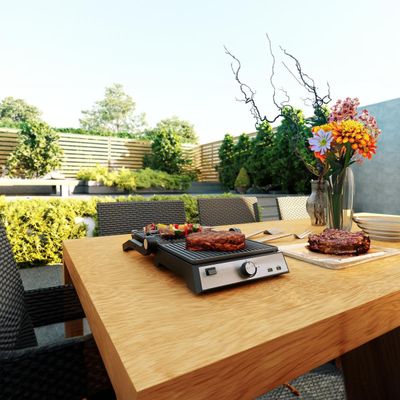 Grill Philco 2 em 1 Chapas Removíveis e abertura 180° PGR50A 127V