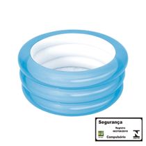 Banheira Inflável 80 Litros - azul
