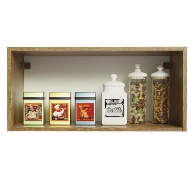 Armário Aéreo de Cozinha Glamy 70cm 1 Porta Basculante Preto