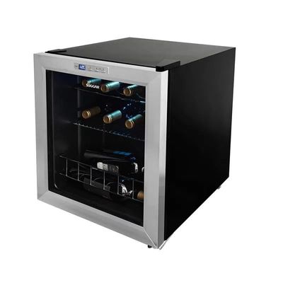 Adega Suggar Lyon 13 Garrafas Preta Inox 220V AD1522IX 220V