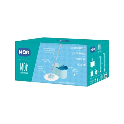 Esfregão Mop Limpeza Prática
