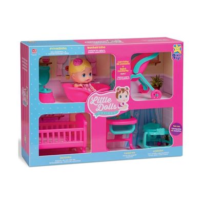 Boneca Divertoys Little Casinha UNICA
