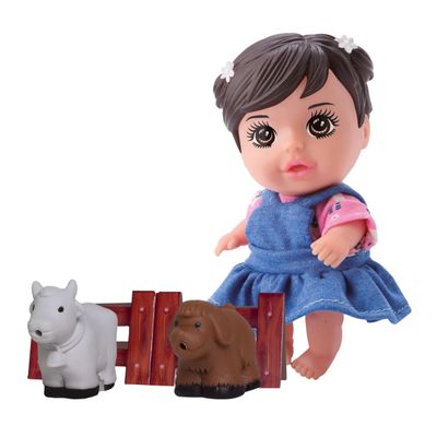 Boneca Bee Toys Mini Huggs Farm - Item Sortido UNICA