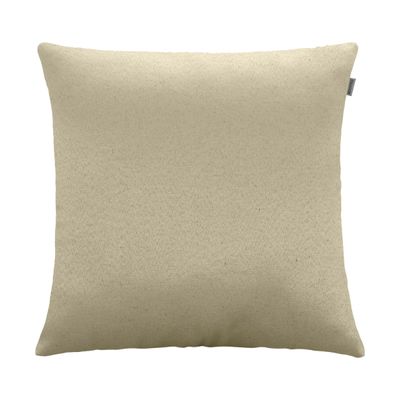 Capa De Almofada Jacquard Liso Adomes Bege UN / Bege
