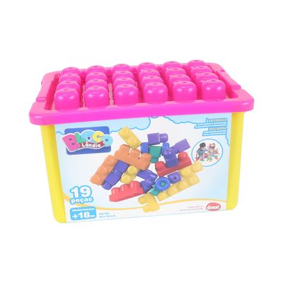 Box Block Dismat Cores Diversas - Item Sortido UNICA