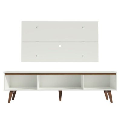 Rack e Painel para TV até 55" Reims Branco Madesa
