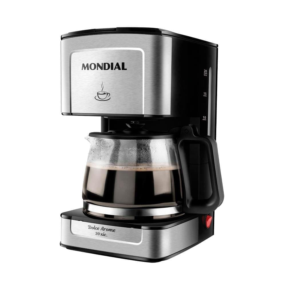 Cafeteira Elétrica Mondial Dolce Arome Preto 220v - C-43-20x-si