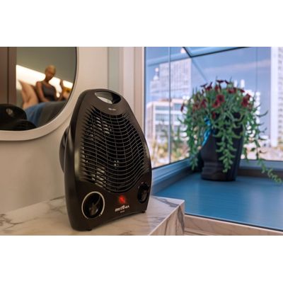 Aquecedor Britânia 2 em 1 com 3 Níveis de Potência AB1500P 127V
