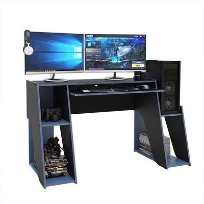 Mesa Gamer Kyoto Star Confort Cor Kyoto Azul