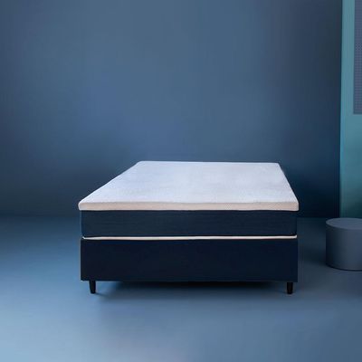 Colchão Viúva Guldi Firme Mola Ensacada (25x128x188) Branco e Azul